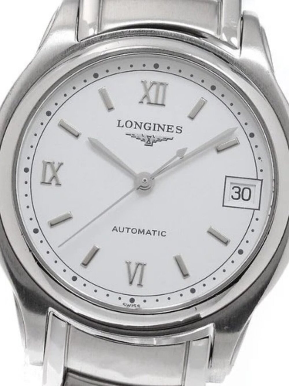LONGINES Grand classic L5.660.4 Date white Dial Automatic Men's Watch_958227